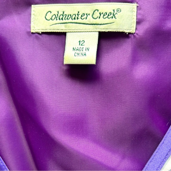 4/$20 Coldwater Creek Polka Dot Dress - Picture 5 of 6